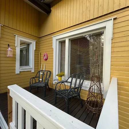 Kaunisto,riverside Near Santa In Town