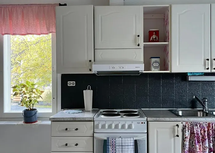 Kaunisto,riverside Near Santa In Town